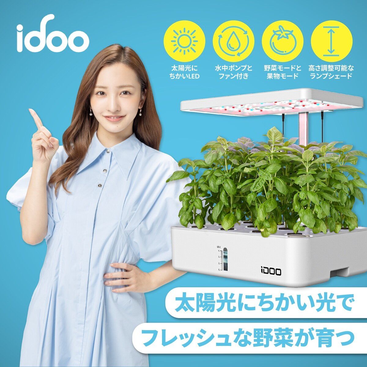 iDOO 水耕栽培キット