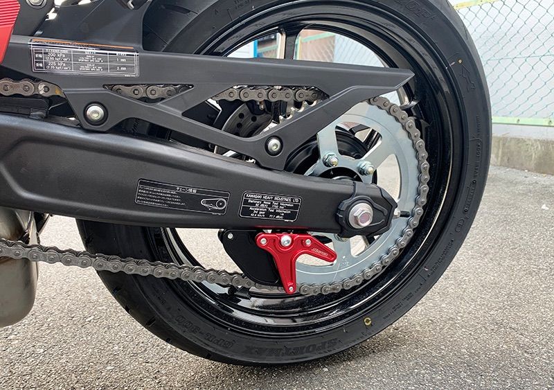 バイク ZX-25R ZX-4R Z650RS NINJA650 Z650 レーシングスタンドフック