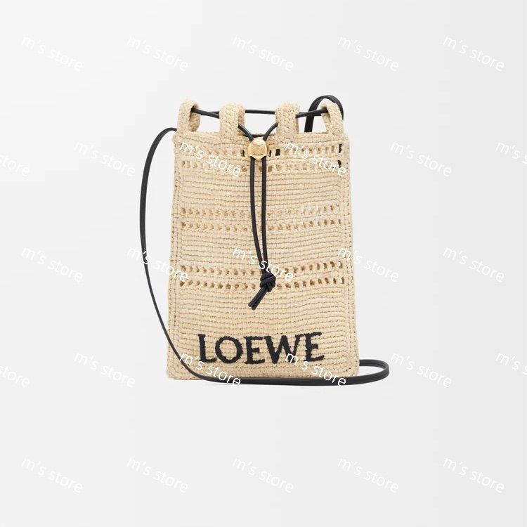 LOEWE ドローストリングポケット　ショルダーバッグ ミニマルな美しさが際立つ◎【LOEWE】ドローストリング ポケット