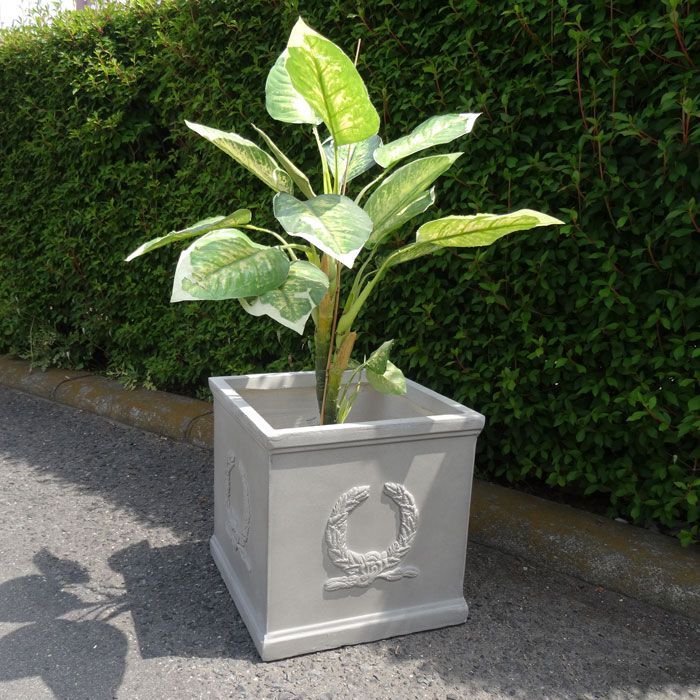 専用】ラムダ スリム長角プランター M ユニソン グレー 大型プランター