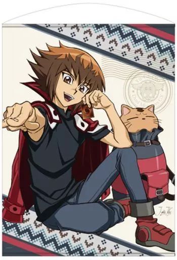 遊戯王GX 遊城十代 万丈目準 タペストリー 遊戯王 デュエル