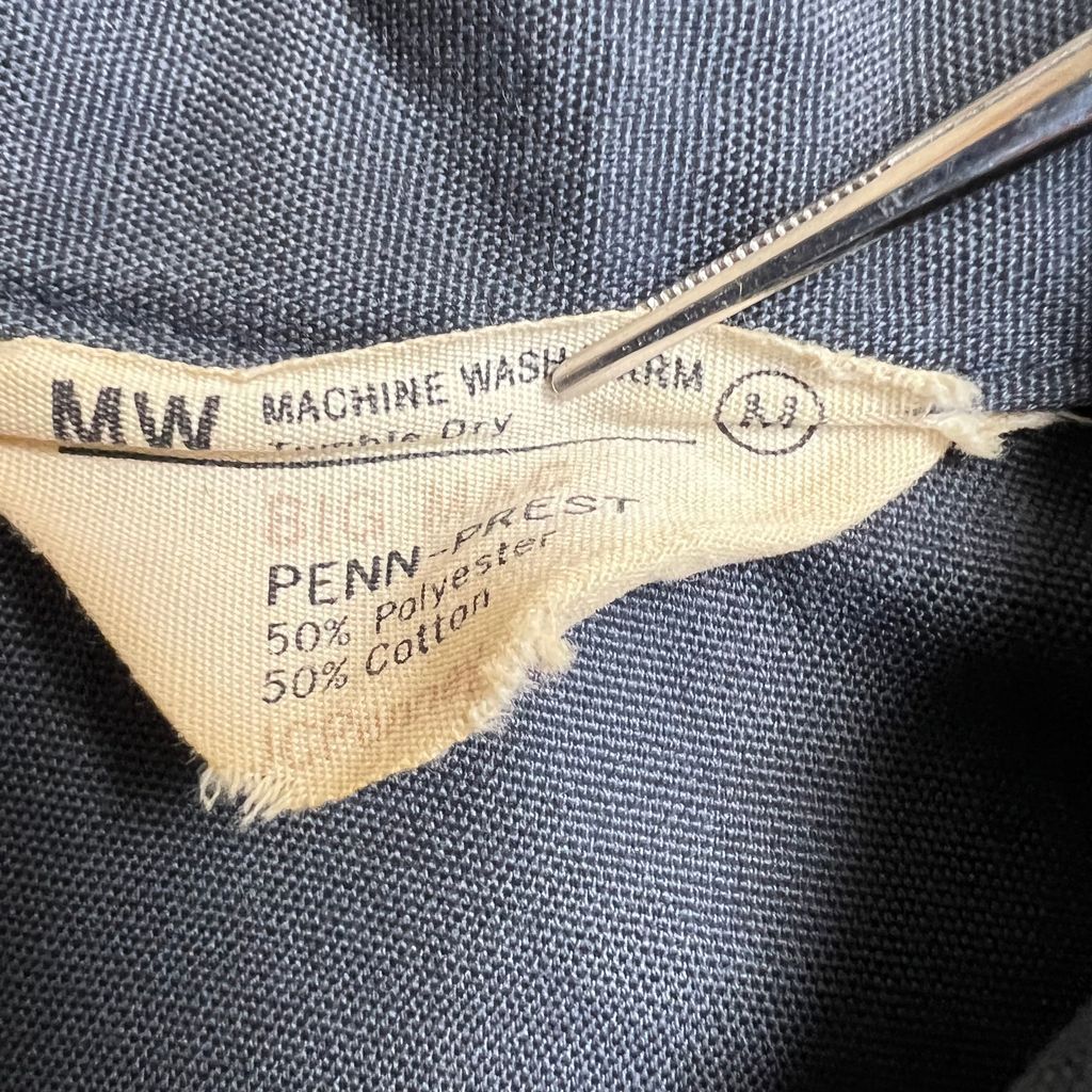 BIG MAC PENN-PREST ジャケット M ネイビー ヴィンテージ BIG MAC PENN-PREST ワークジャケット 60s〜70s