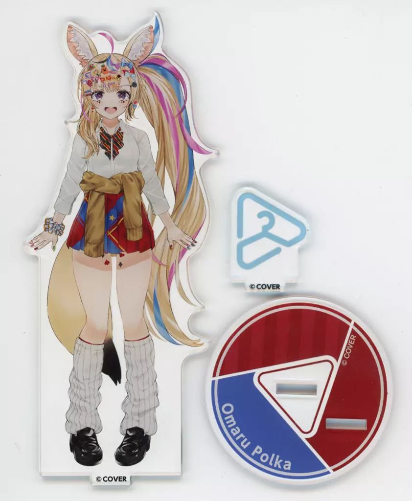 中古】アクリルスタンド・アクリルパネル 尾丸ポルカ ギャル制服