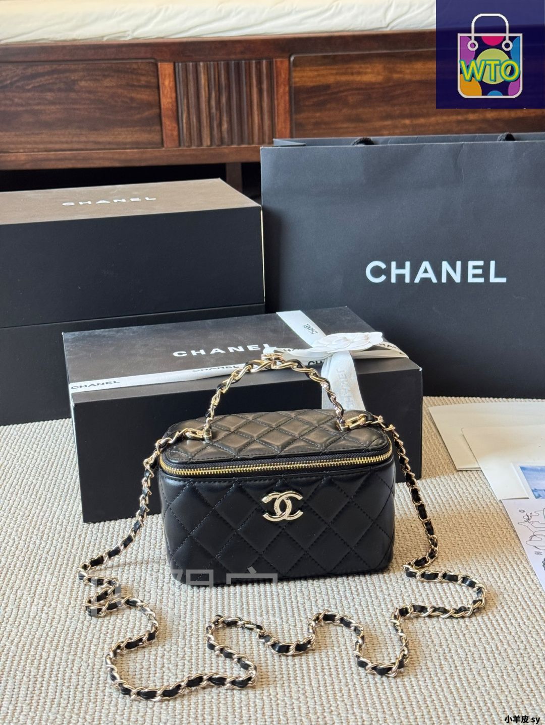 ⭐︎CHANEL シャネル　希少ハンドミラー　手鏡　箱付き 511641142.jpg?1541010647