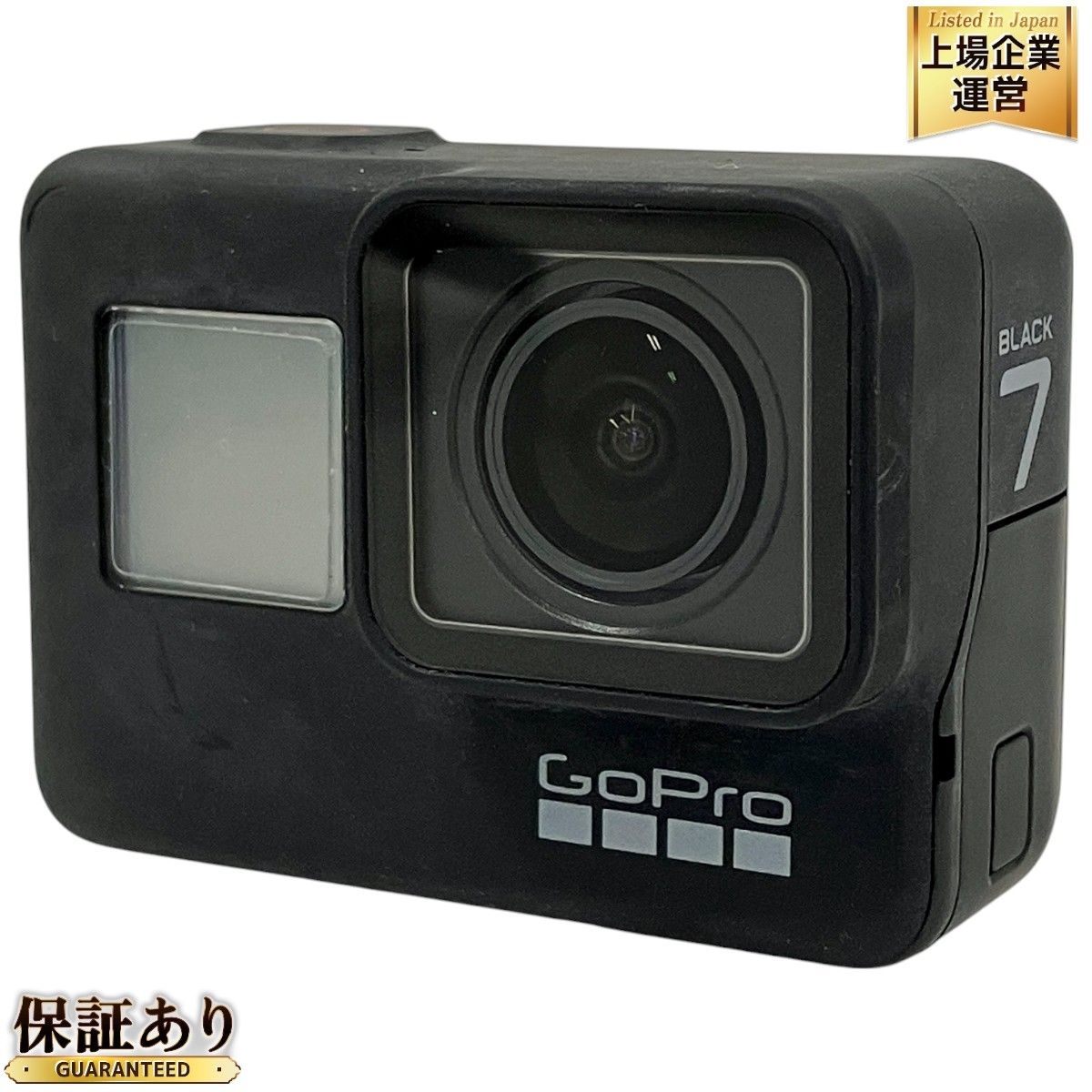 GoPro HERO7 BLACK ゴープロ 4K ビデオカメラ アクションカメラ ブラック バッテリーチャージャー付 写真 動画 趣味  中古T9418058 - メルカリ