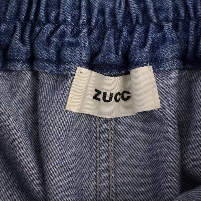 ズッカ zucca ワイドパンツ デニムパンツ ジーンズ ジップフライ