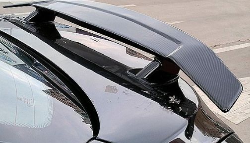 汎用リアウイング トランクスポイラー カナード 樹脂製 カーボン柄 エアロ S13 S14 S15 シルビア180SX 86BRZ JZX100 JZX90等にドリ車BNR