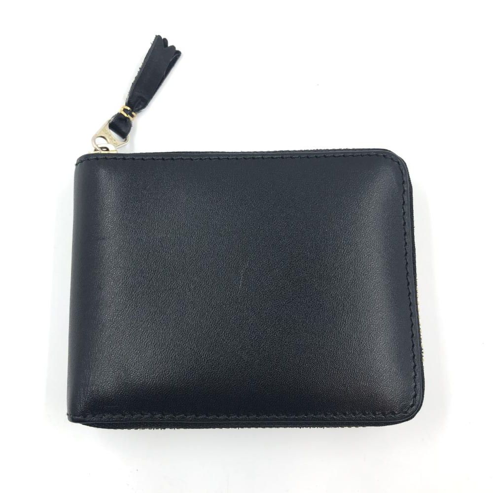 コムデギャルソン comme des garsons 二つ折り レザーウォレット ブラック SA7100-Black コムデギャルソン 24