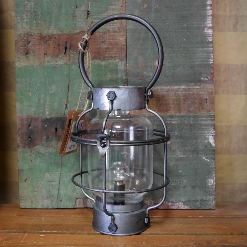 LED ランタン アンティーク シルバー ダルトン L.E.D LANTERN ANTIQUE SILVER