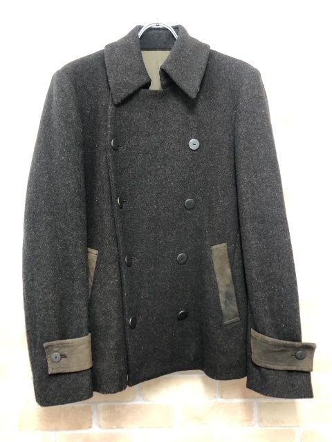 【中古】 ISAMU KATAYAMA BACKLASH イサムカタヤマバックラッシュ ピーコート ブラウン 2 111397049