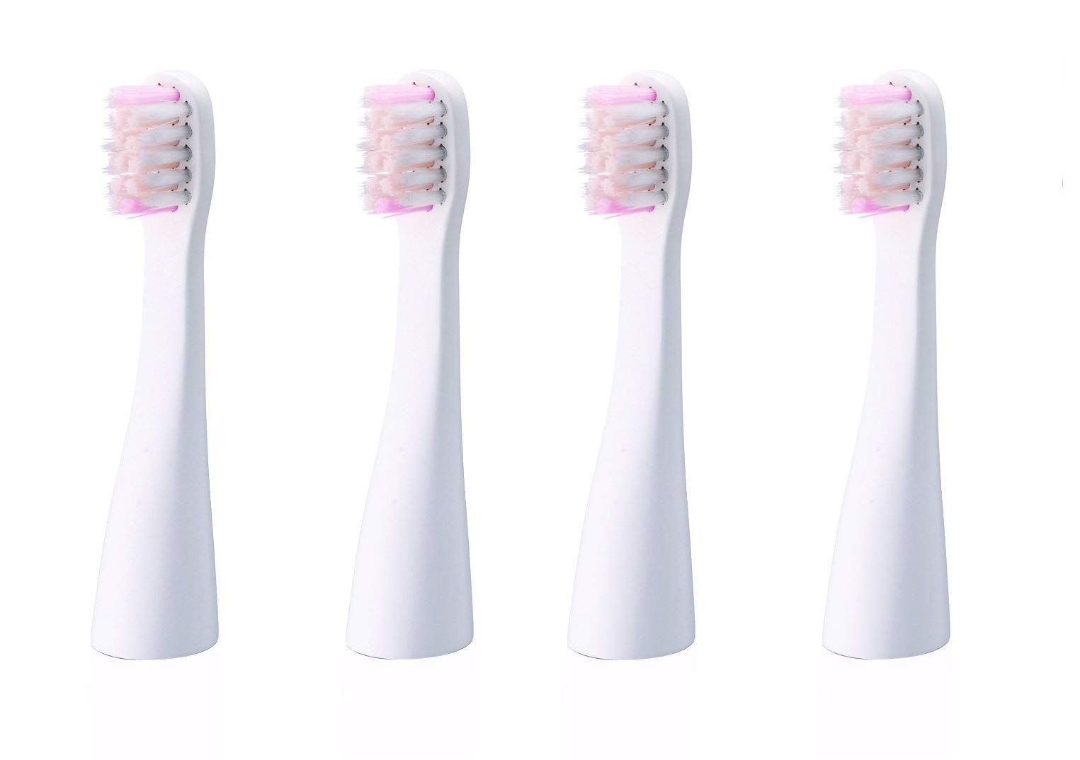 パナソニック 音波振動ハブラシ ポケットドルツEW-DS11専用替えブラシ ホワイト EW0957-W (ホワイト(2個入×2セット）)