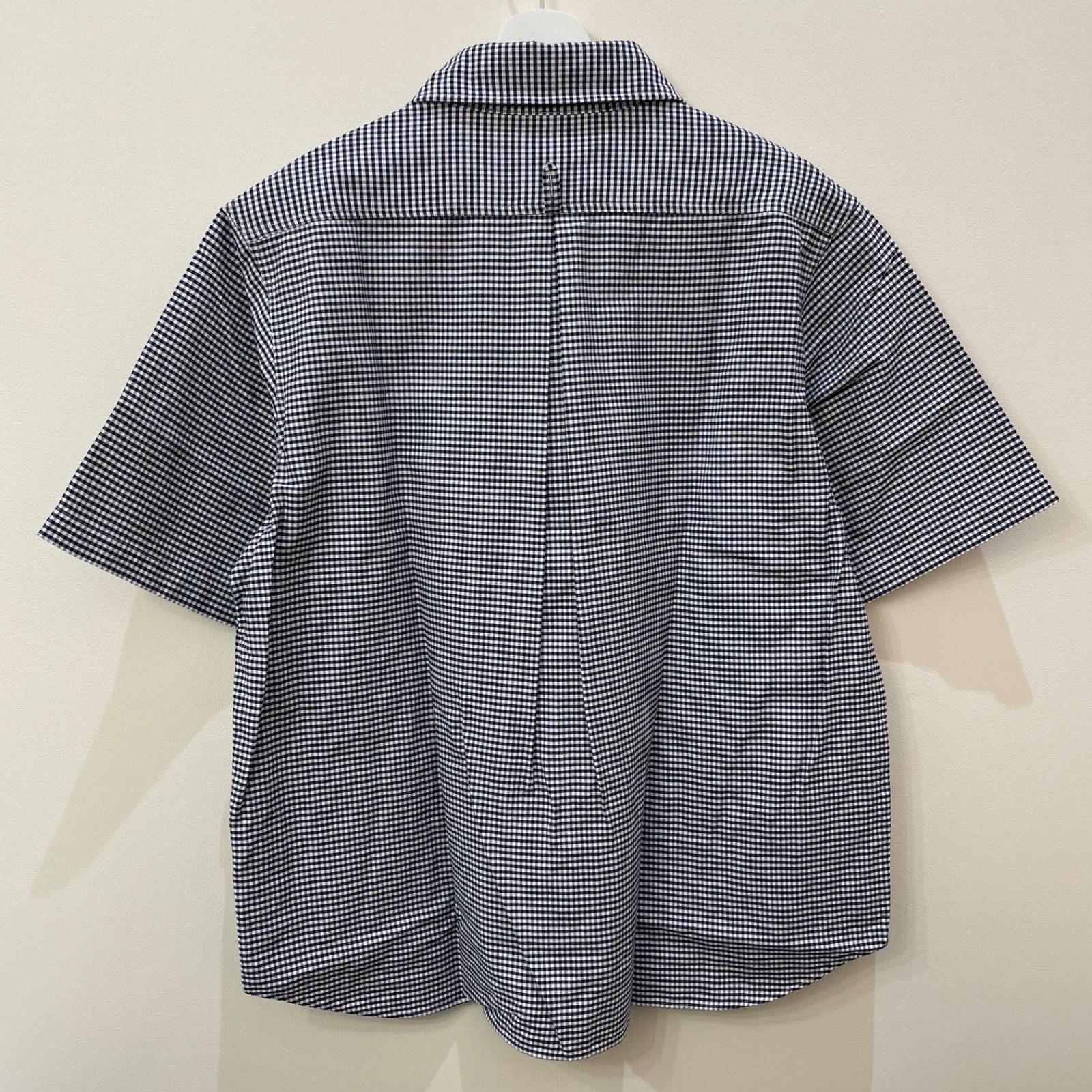美品 DANTON ダントン ROUND COLLAR P.O SHIRT S/S 半袖ラウンドカラー 