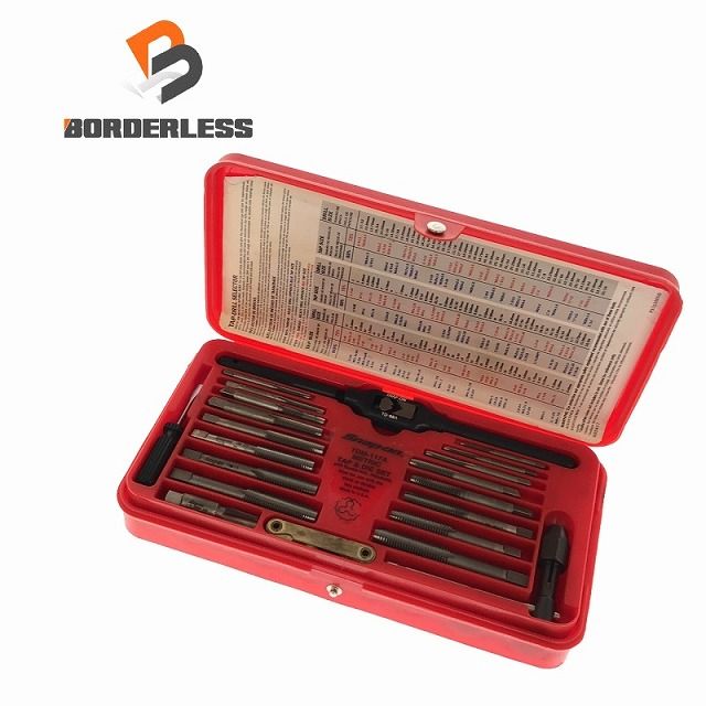 スナップオン タップ&ダイスセット TD2425 タップダイス インチ スナップオン タップ ダイスセット TD2425の中古 中古C傷汚れあり