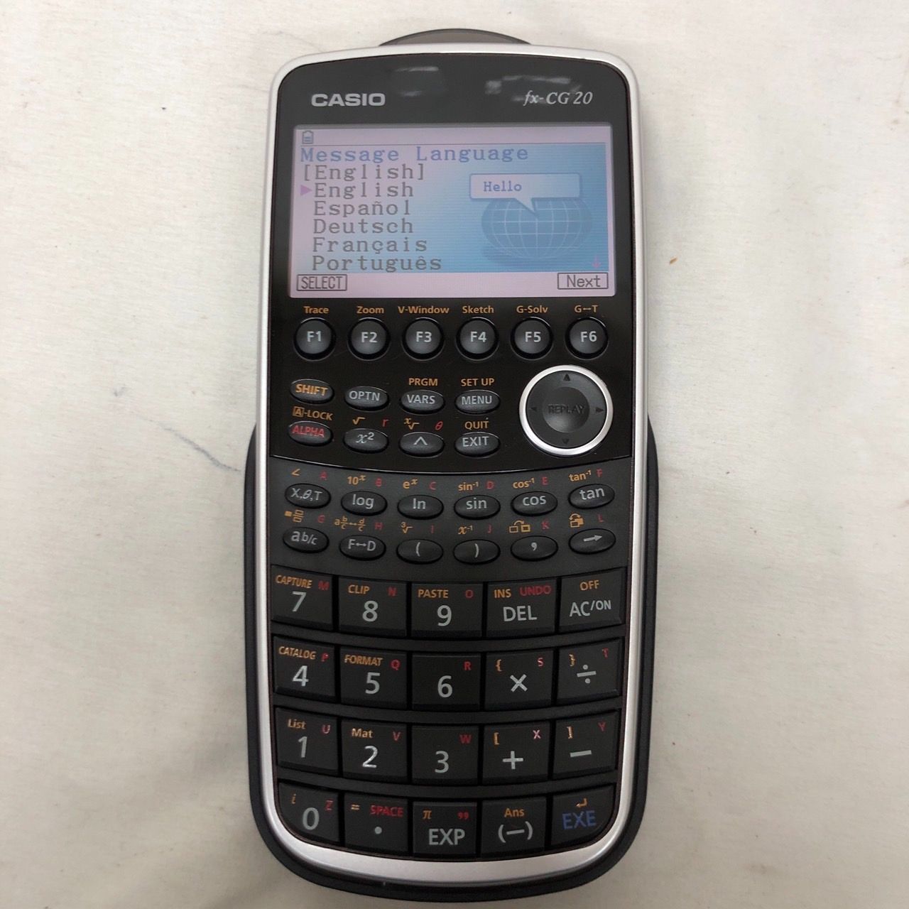 ☆ CASIO カシオ グラフ関数電卓 fx-CG20 高精細フルドットカラー液晶