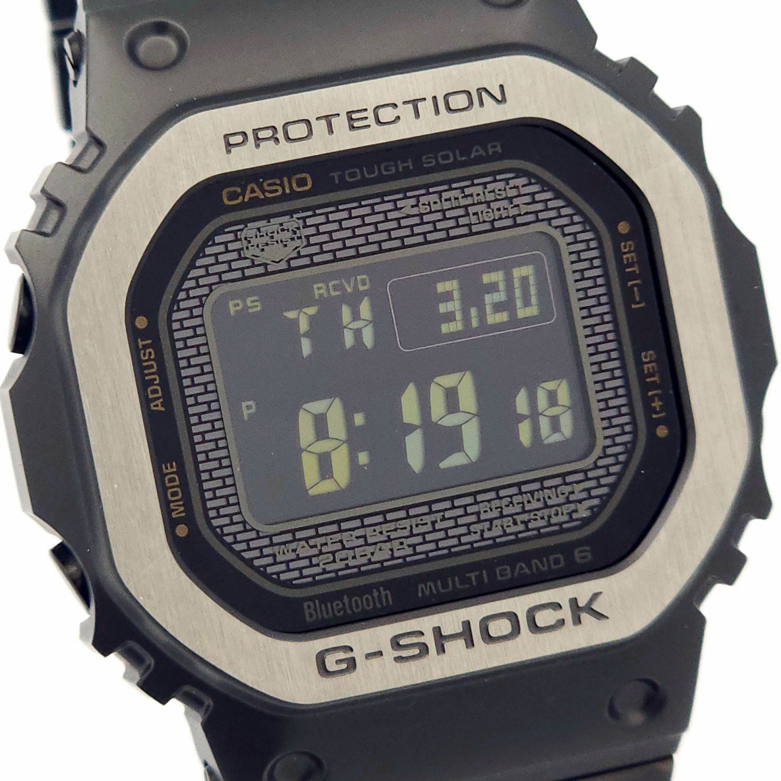 ☆美品 CASIO カシオ G-SHOCK GMW-B5000 ソーラー電波 動作品 箱.説 