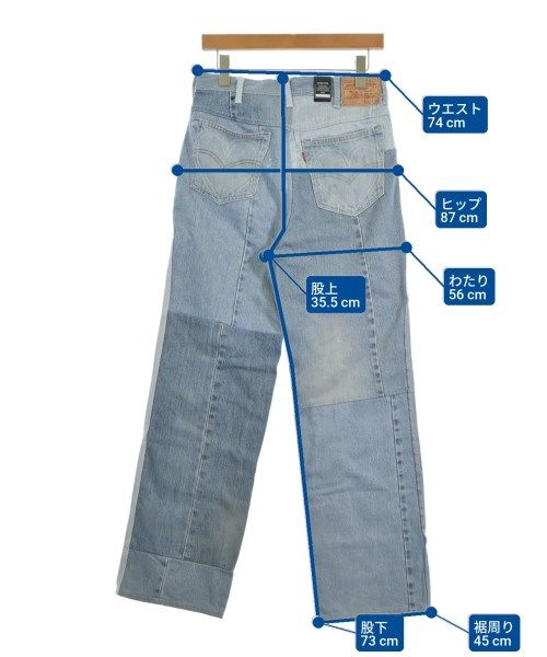 BASICK デニムパンツ レディース 古着 DECORATOM_COM_BR