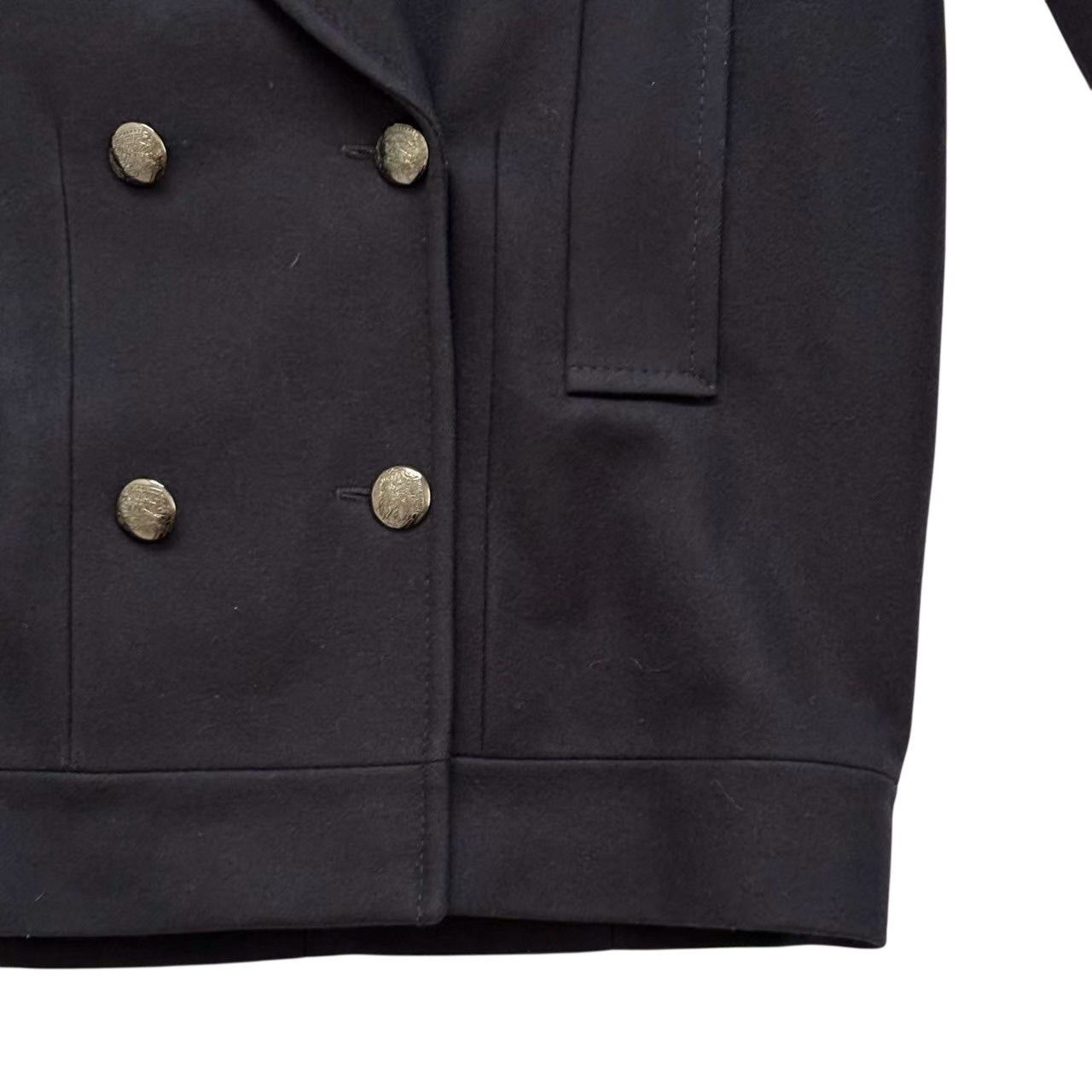BURBERRY バーバリー ピーコート 紺 コート 上着 冬 アウター ダブル