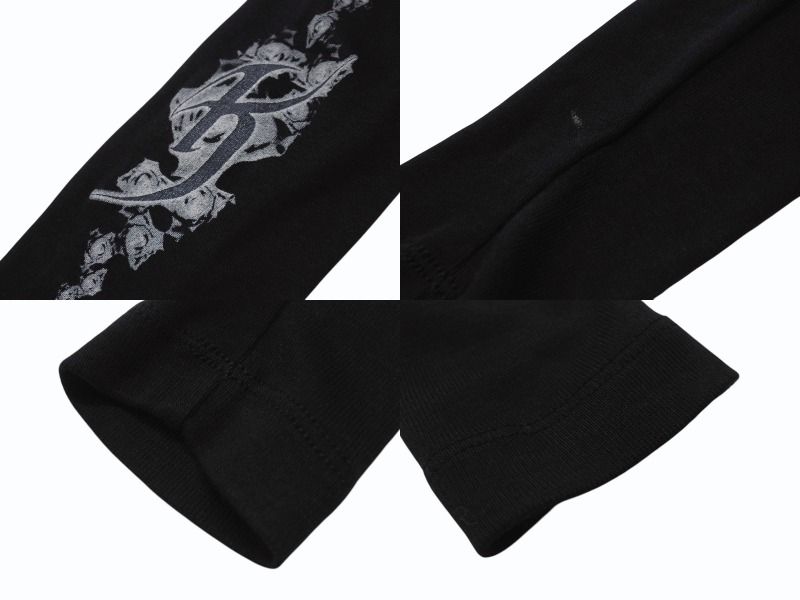 極美品 CHROME HEARTS クロムハーツ 氷室京介 コラボ ロンT 長袖T  