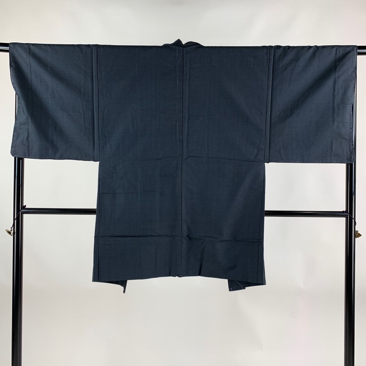 男着物 身丈146cm 裄丈67.5cm M 袷 紬 アンサンブル 亀甲絣」 紺色 正絹 美品 優品 【中古】 - メルカリ