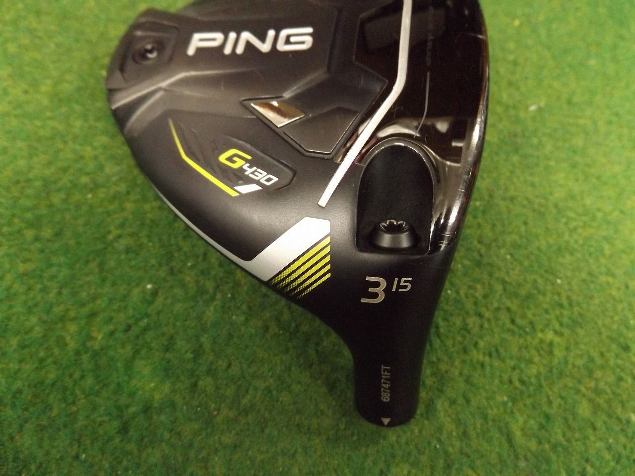 送料無料！ 2507 G430 MAX 3W 15° ヘッド単品 カバー無 ピン フェアウェイウッド .980364 改良版入荷！