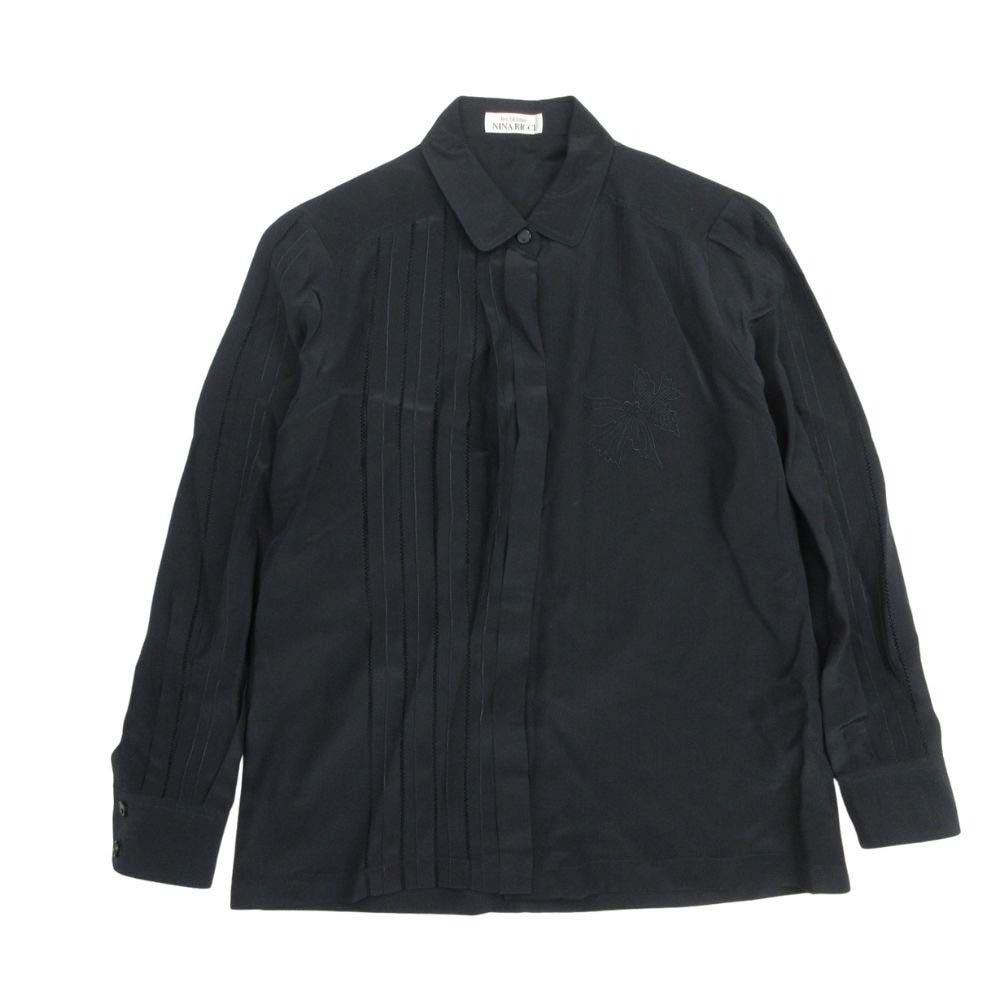 【新品タグ付】 NINA RICCI ニナリッチ 襟袖 レース カットソー 68828-50-