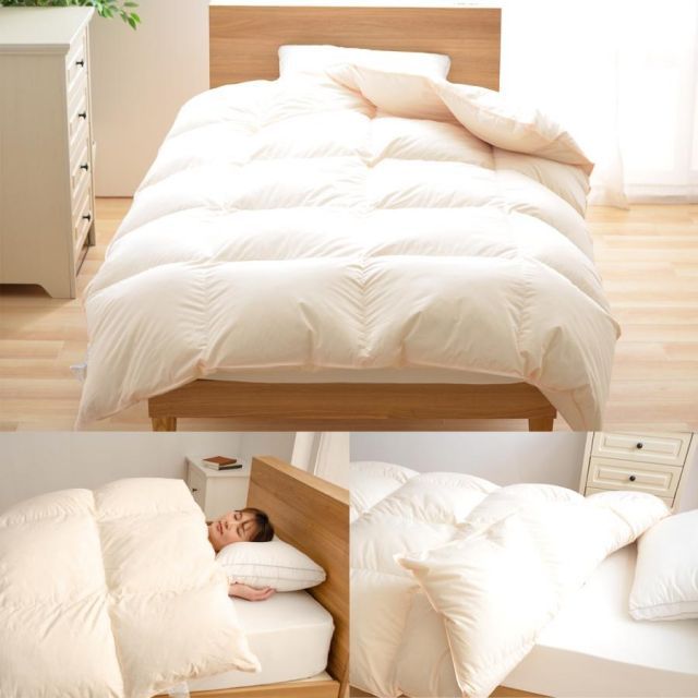 てるみ　西川 羽毛掛け布団ハンガリー産ホワイトグースダウン 使用 ufac23023_98afb876-48ca-4414-