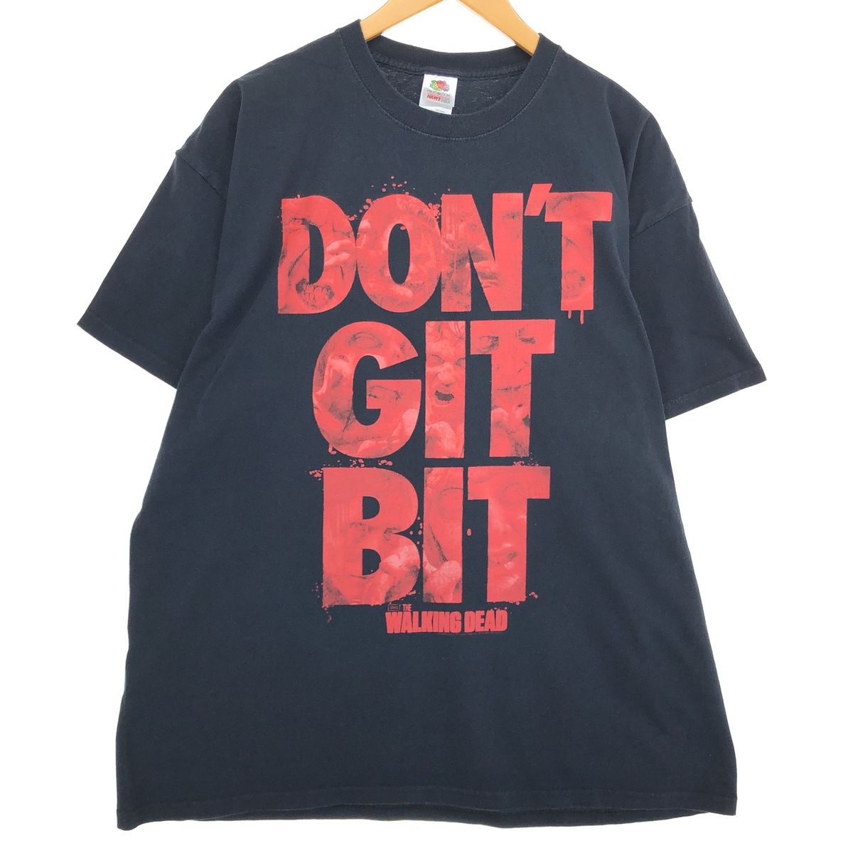 古着 フルーツオブザルーム FRUIT OF THE LOOM THE WALKING DEAD ウォーキングデッド 映画 ムービーTシャツ メンズXXL相当/eaa469248