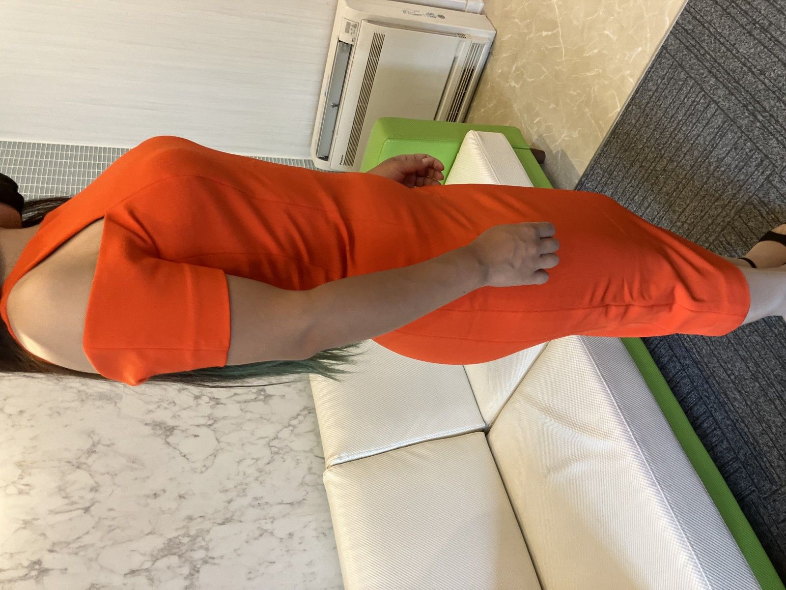 ヴィクトリアベッカム ノースリーブワンピース イタリア製 丈約110cm