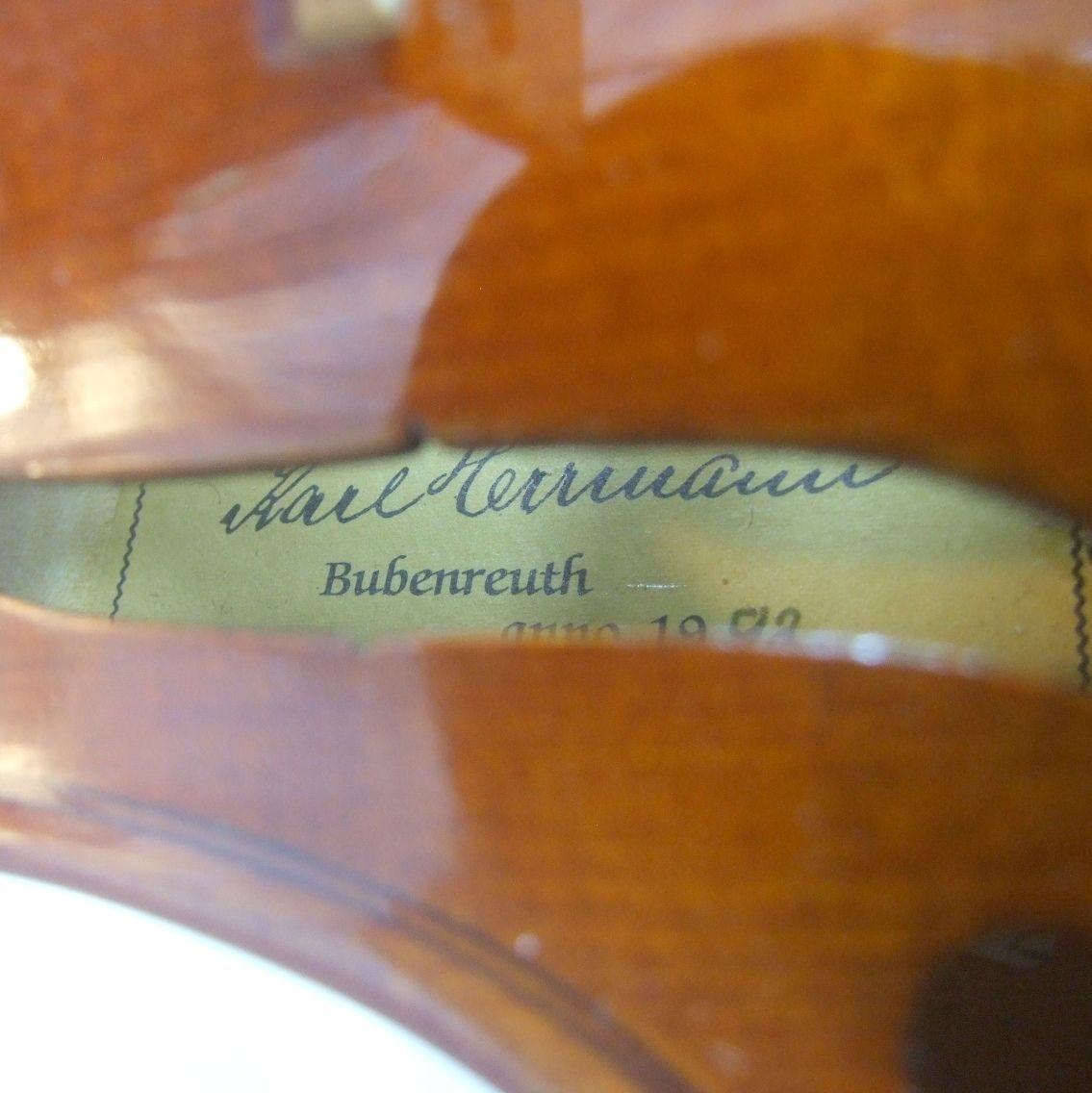 西ドイツ製 ヴァイオリン カール・ヘルマン バイオリン Karl Hermann カールヘルマン ドイツ製 - メルカリ