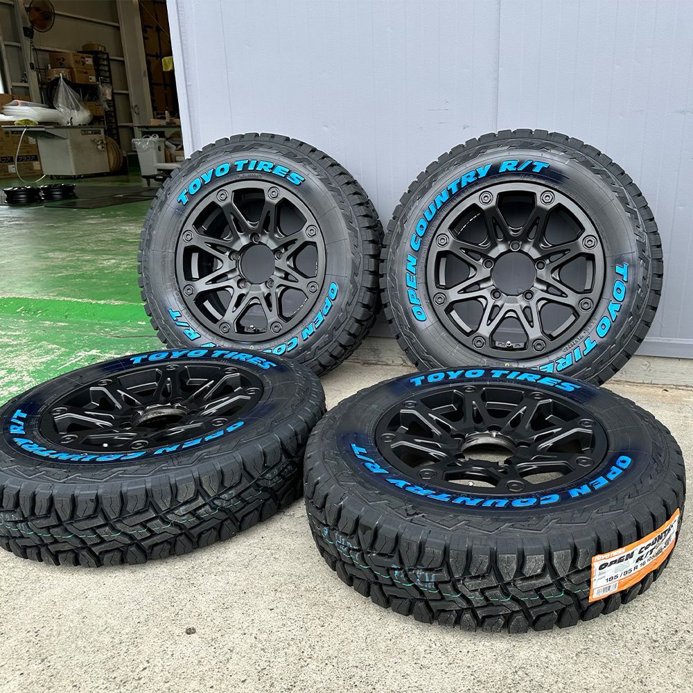 愛情梱包 ジムニー JB23 JB64 16インチ Bounty Collection BDX08 トーヨー オープンカントリー RT  185/85R16 ホワイトレター 白文字 タイヤホイール - メルカリ