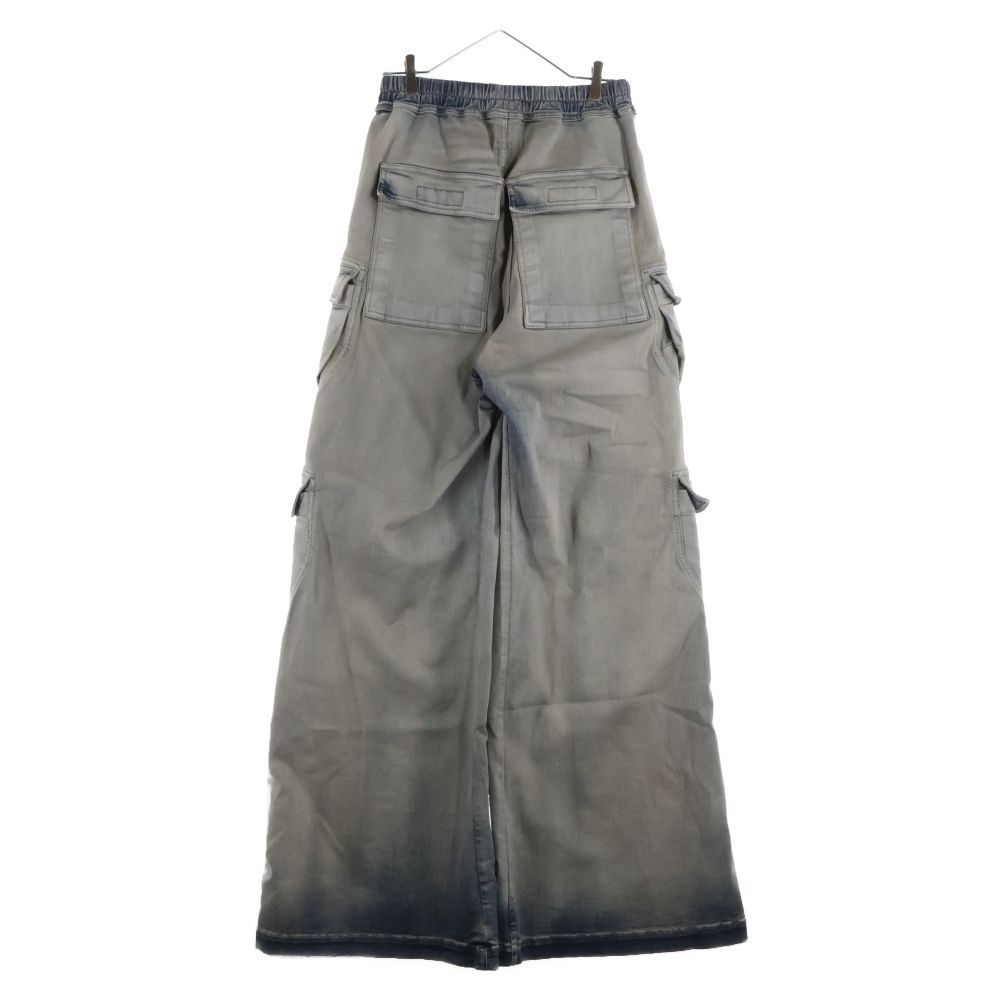 DRKSHDW ダークシャドウ DOUBLE CARGO JUMBO BELAS ダブル カーゴパンツ デニム グレー DU02D2398
