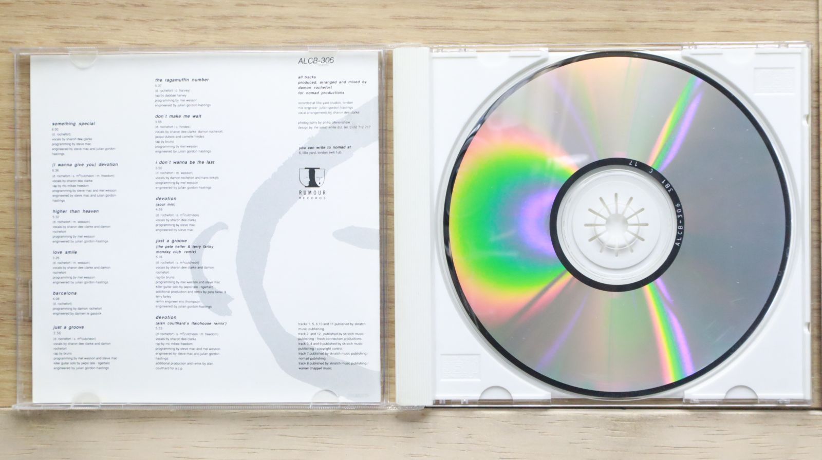 国内盤CD☆ノマド/Nomads□ ディヴォーション 【ALCB306/4988024114414