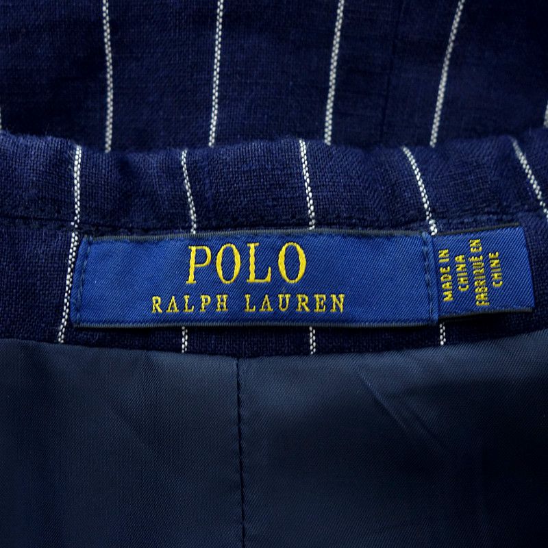 ポロラルフローレン/POLO RALPH LAUREN リネン ストライプ 2B