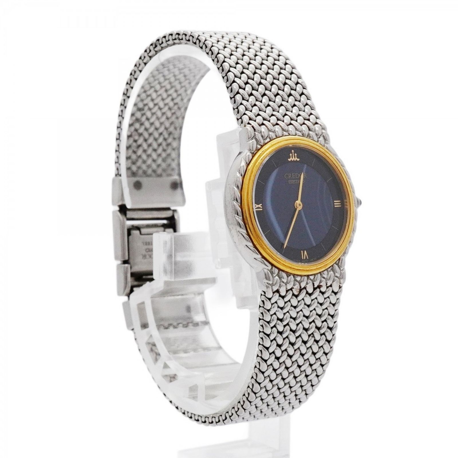 5A70-0260 ネイビー文字盤腕時計