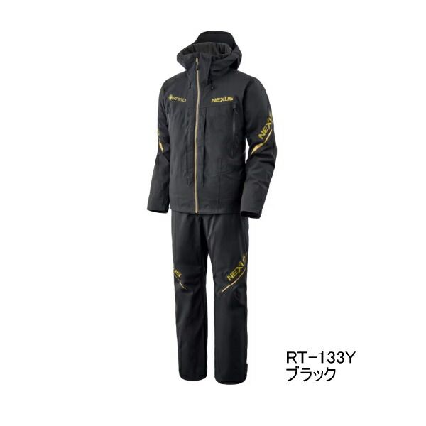 ≪ 25年9月新商品 ≫ シマノ ネクサス ゴアテックス テクノレイヤードスーツ RT-133Y ブラック Mサイズ