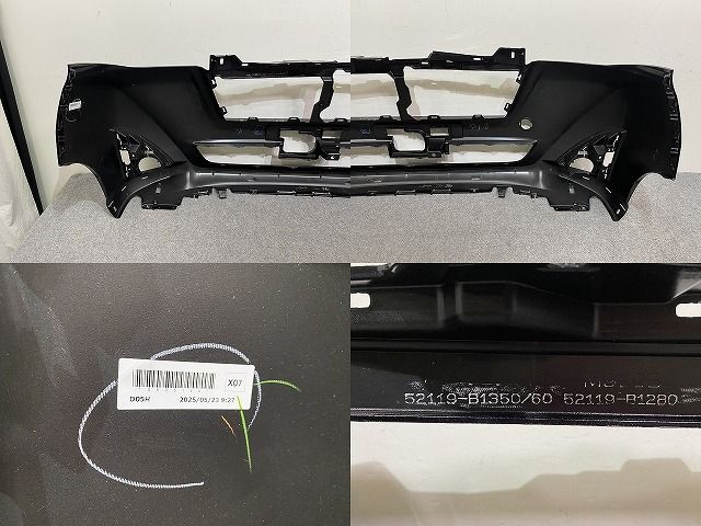 新車取り外し!ルーミー ジャスティ M900A M910A 純正 前期 フロントバンパー 52119-B1350 60 ブラックマイカメタリック X07 トヨタ 144399 FFCRYSTALESIA_COM