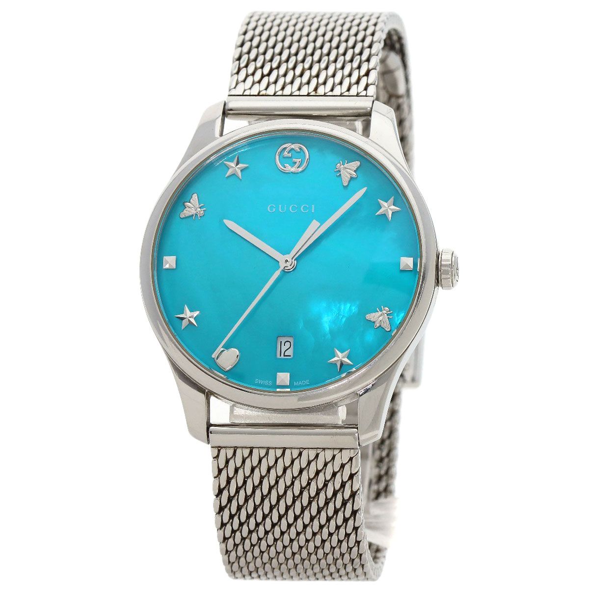 GUCCI グッチ 126.4 Gタイムレス 腕時計 SS SS メンズ - メルカリ