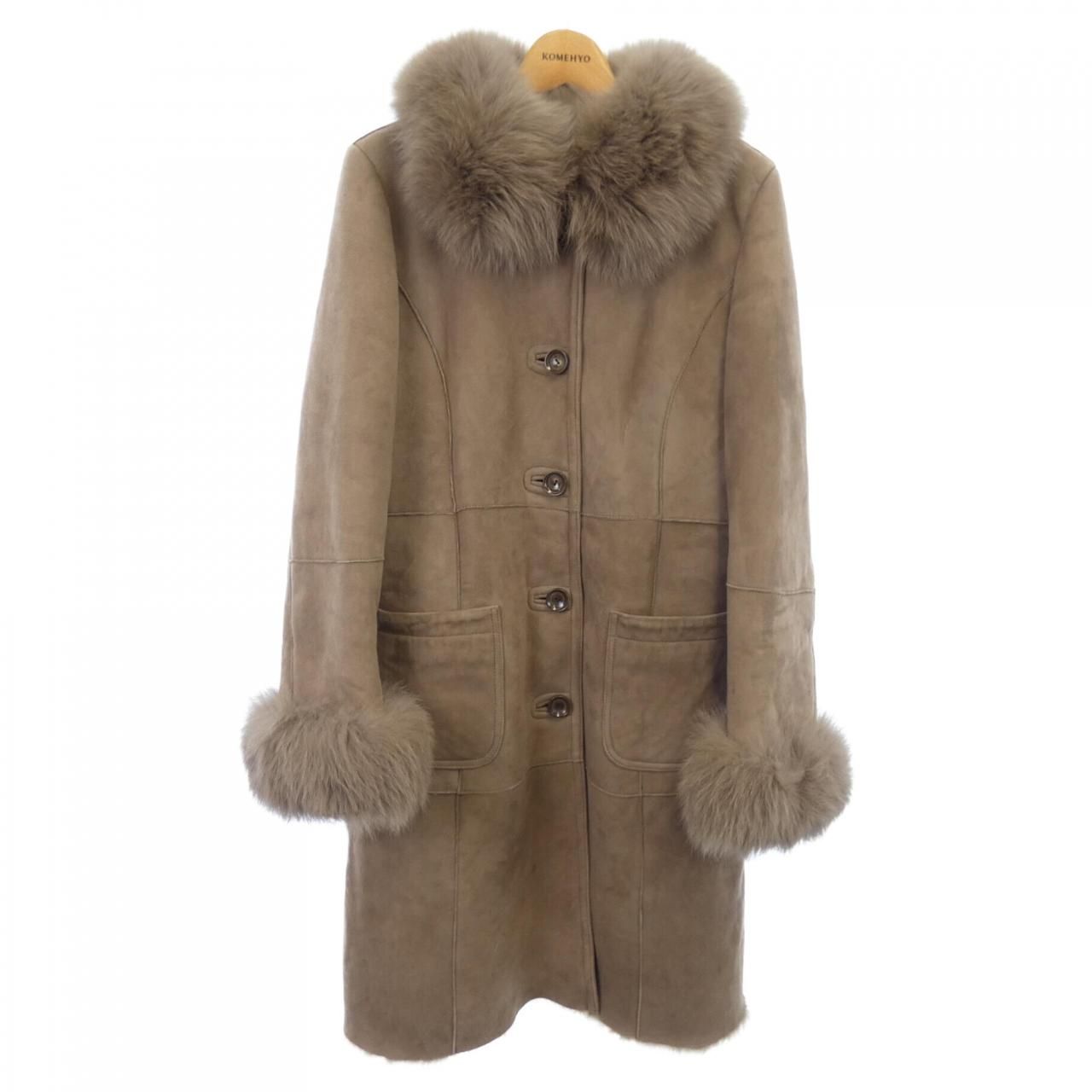 レリアン LEILIAN ムートンコート