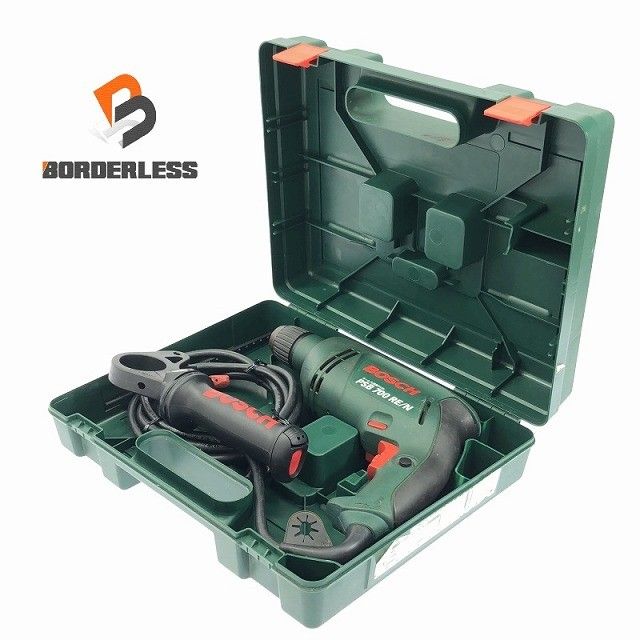 品 BOSCH ボッシュ 100V キーレス振動ドリル PSB700RE|N 日曜大工 DIY 電動工具 穴あけ 加工