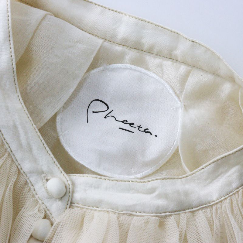 ＜Pheeta＞Amal ブラウス　2024AW Pheeta＞Amal ブラウス/012C―26