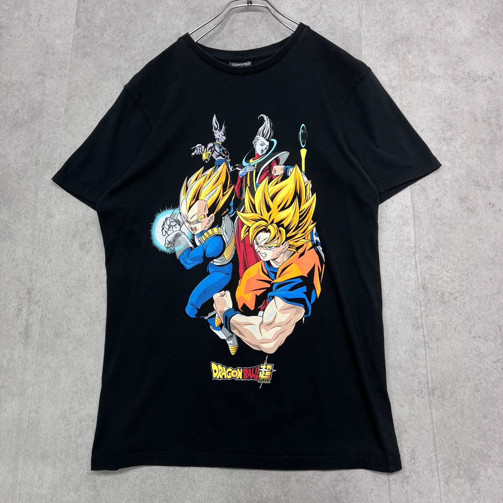 希少 ドラゴンボール超 Tシャツ XL ベジット ゴクウ ベジータ 黒