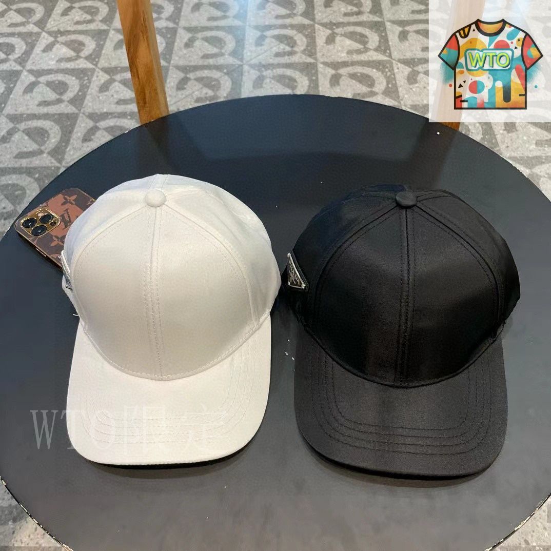 今日WTO】Prada クラシック三角ロゴベースボールキャップ-XU59