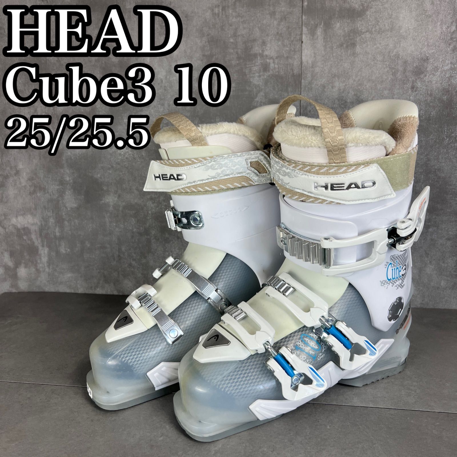 フォローで20％割クーポン配布中 比較的 ヘッド スキーブーツ Cube3 10 25.0～25.5cm 冬スポーツ スノー 雪山 ゲレンデ 冬休み 春休み シーズン 中級者 HEAD 25S3190TR0051
