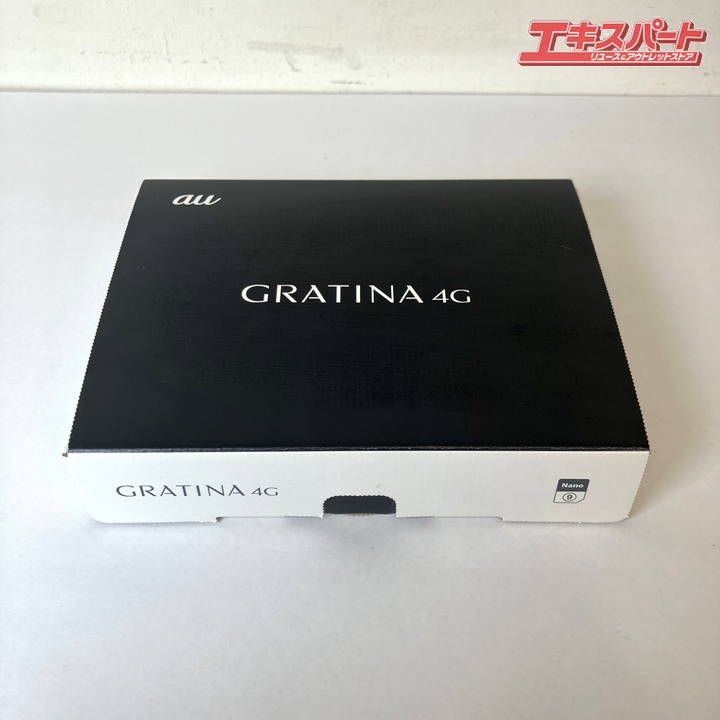 au GRATINA 4G ガラケー 携帯 ブラック 本体 KYF31SKA 京セラ ミスマ店