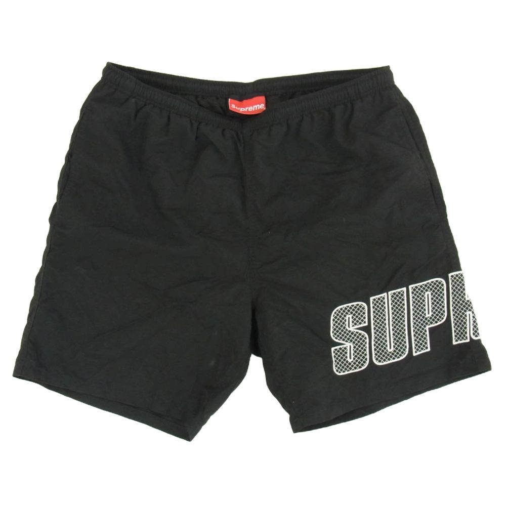 supremeLogo Appliqué Water Short 美品　19ss Supreme シュプリーム 19SS Logo Applique Water Short ロゴ
