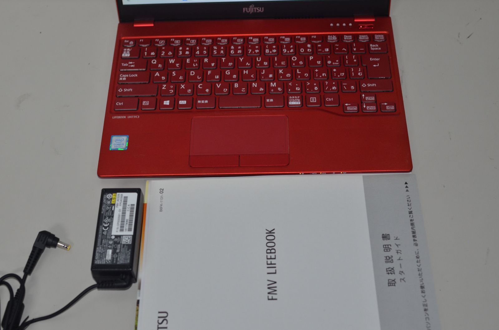 訳ありノートパソコン 富士通 UH77/C3 Windows11 core i5-8265U 爆速