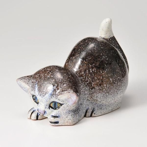 ヴィンテージオブジェ 猫「しっぽぴん！」 19cm 1960年代 Gunnar