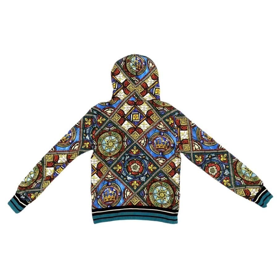 ☆E2908 ドルチェ&ガッバーナ ドルガバ プルオーバーパーカー べ  