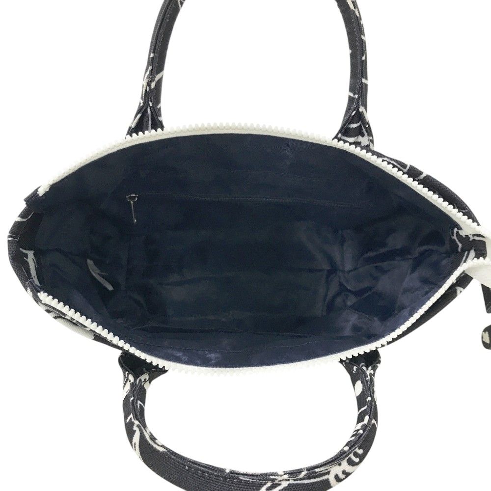 PEARLY GATES カートバッグ　ゴルフ　紺　総柄　ジッパー　タグ付き PEARLY GATES カートバッグ ゴルフ 紺 総柄 ジッパー タグ付き