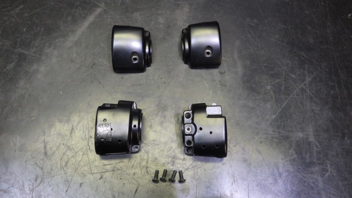 ハーレーダビッドソンFLSTN純正スイッチハウジングD-982